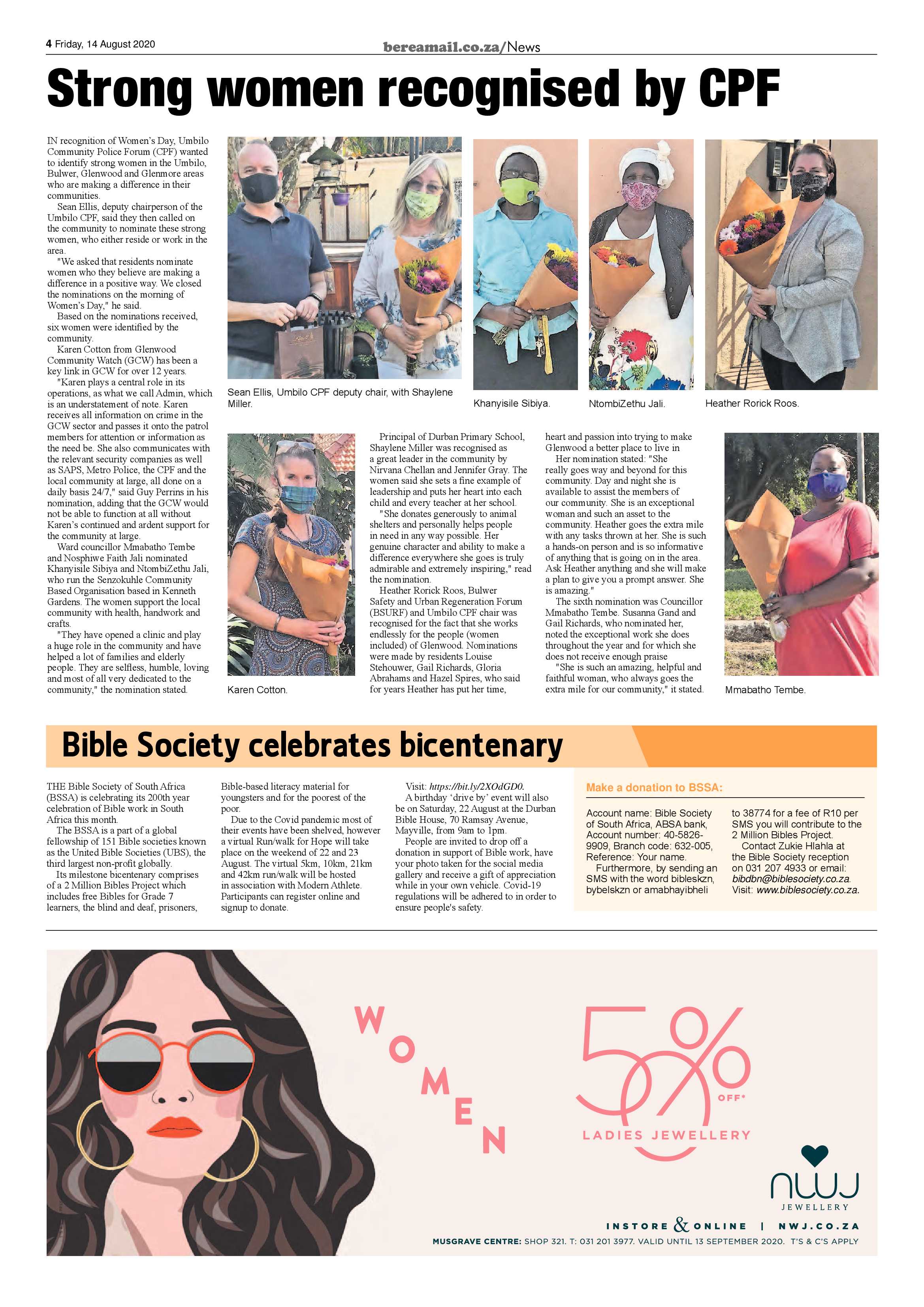 Berea Mail 14 August 2020 page 4