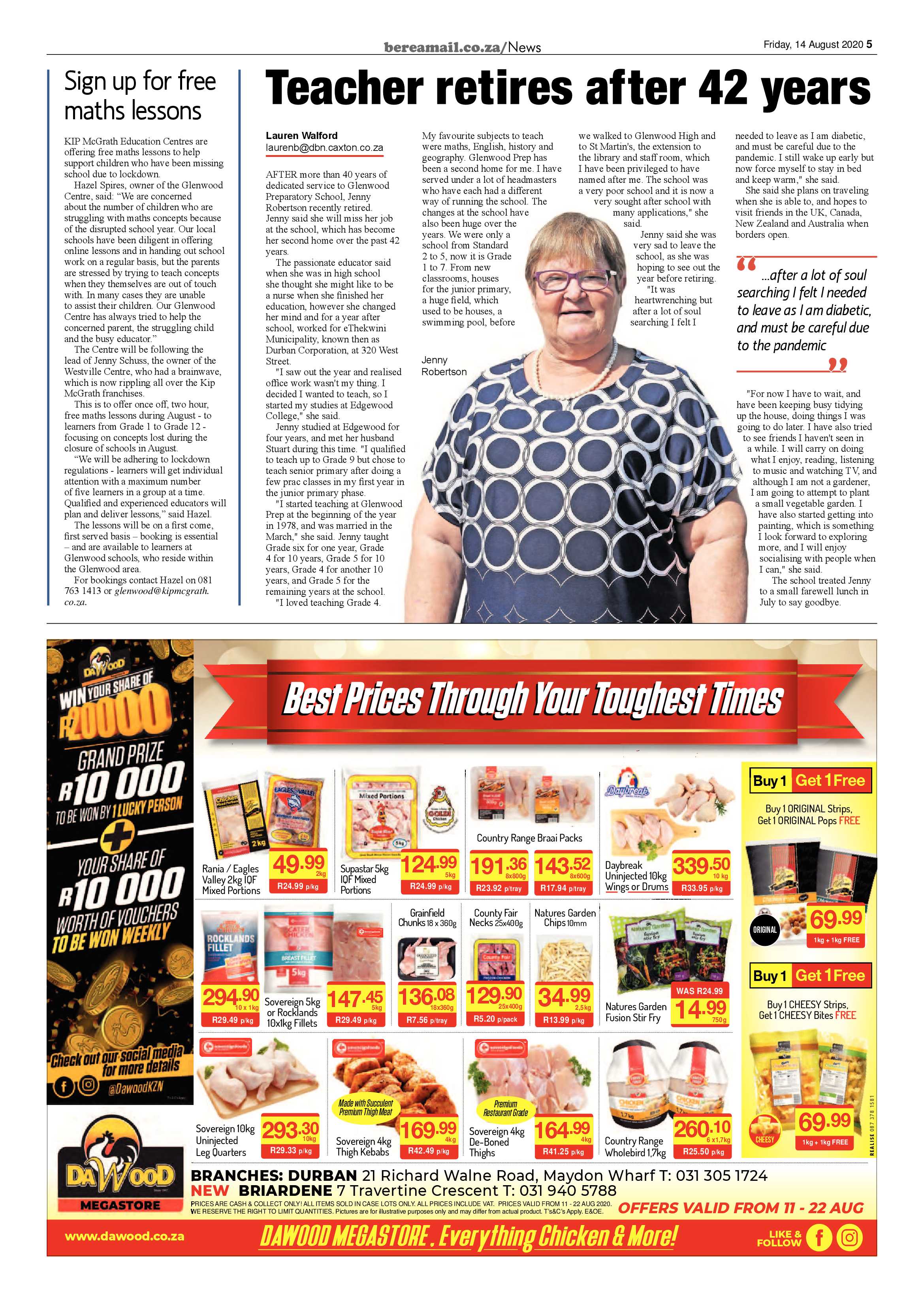 Berea Mail 14 August 2020 page 5