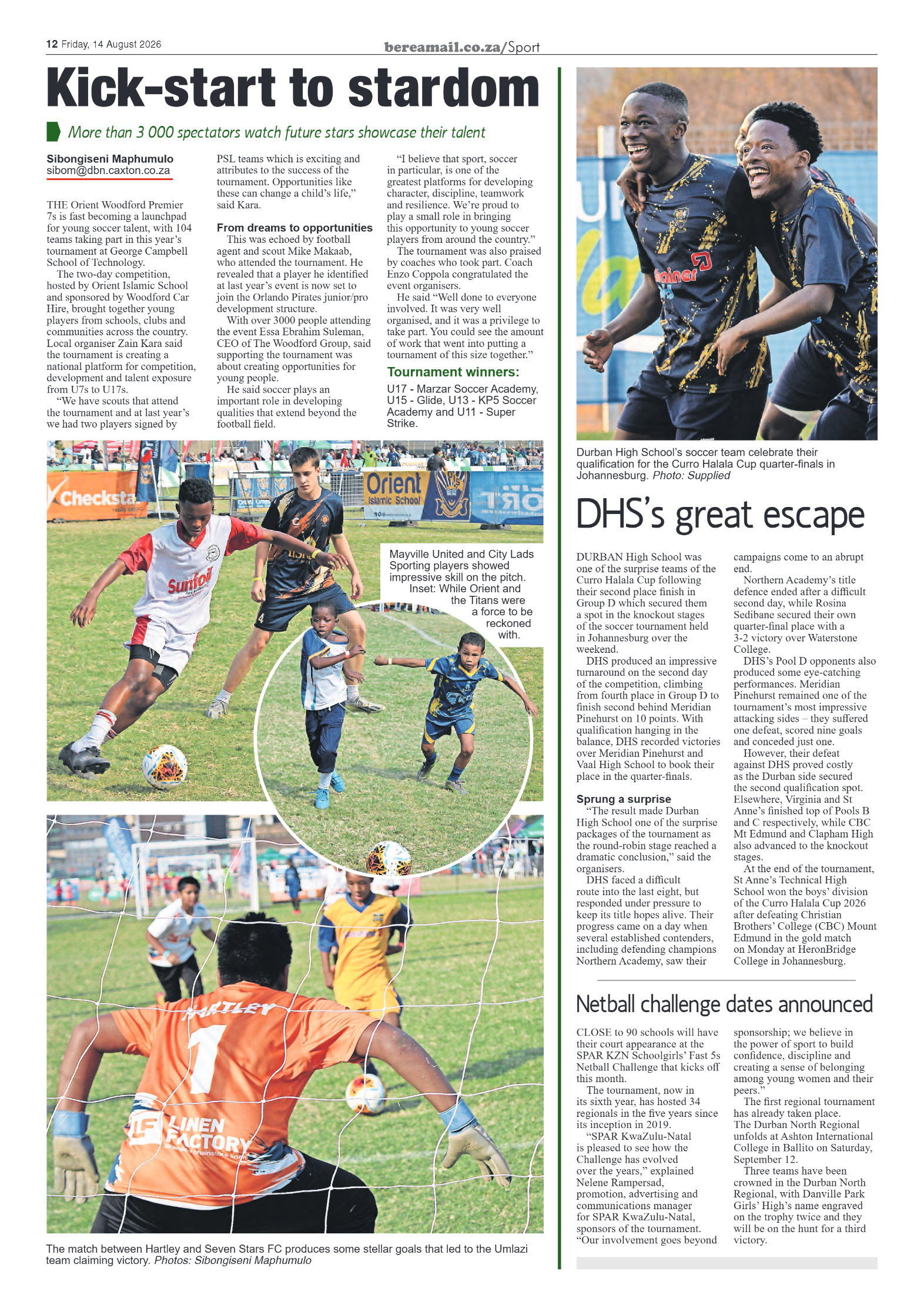 Berea Mail 14 August 2026 page 12