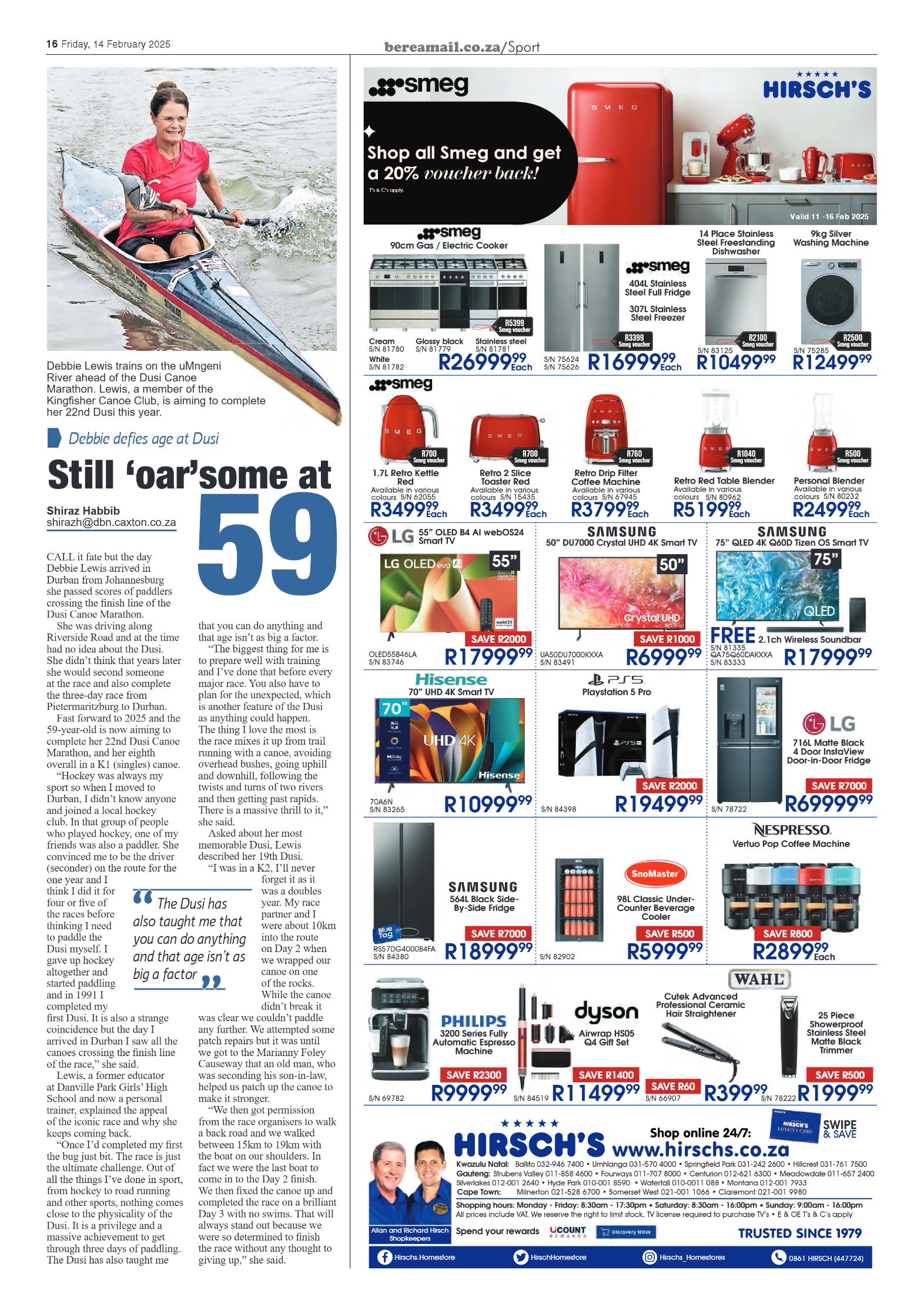 Berea Mail 14 February 2025 page 16