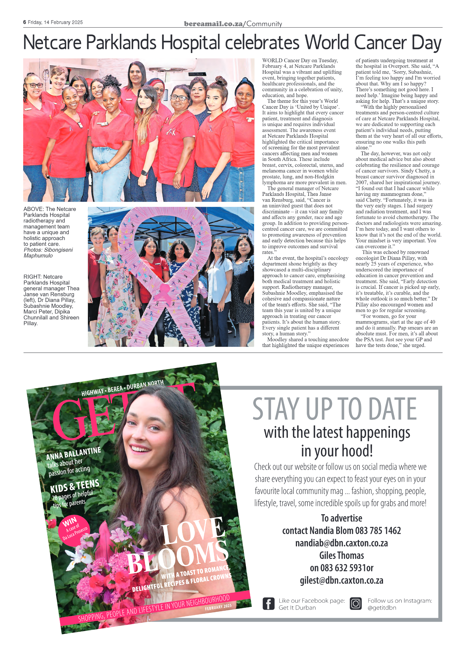 Berea Mail 14 February 2025 page 6