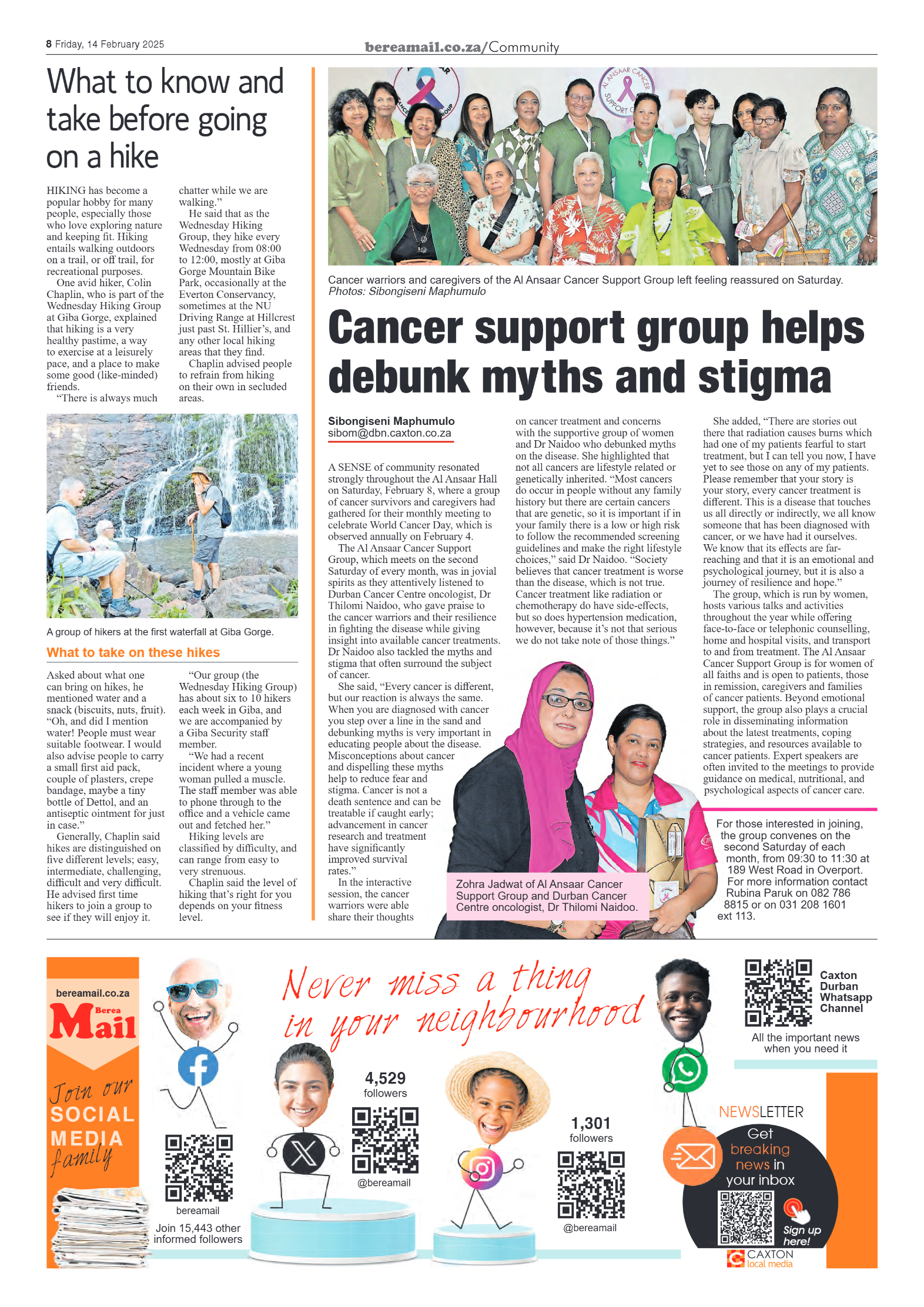 Berea Mail 14 February 2025 page 8
