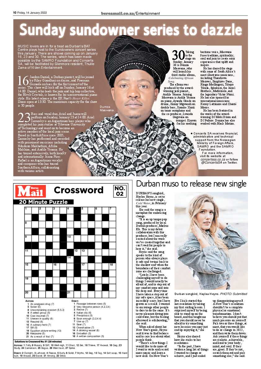 Berea Mail 14 January 2022 page 10