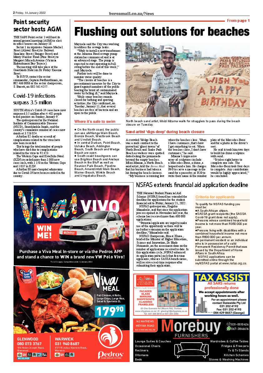Berea Mail 14 January 2022 page 2