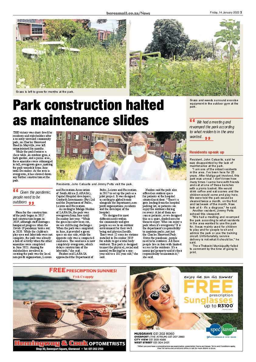 Berea Mail 14 January 2022 page 3