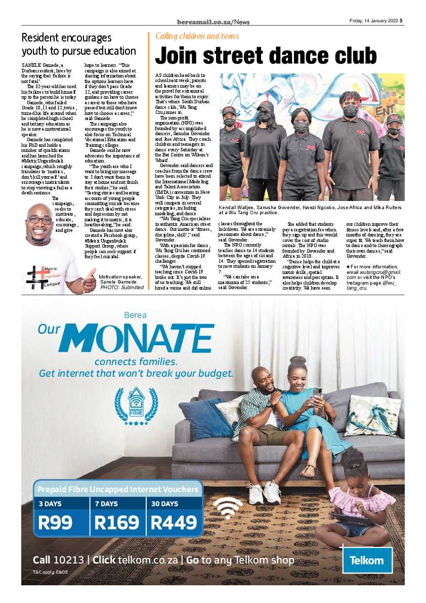 Berea Mail 14 January 2022 page 5