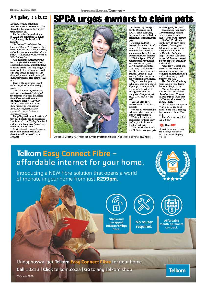 Berea Mail 14 January 2022 page 8