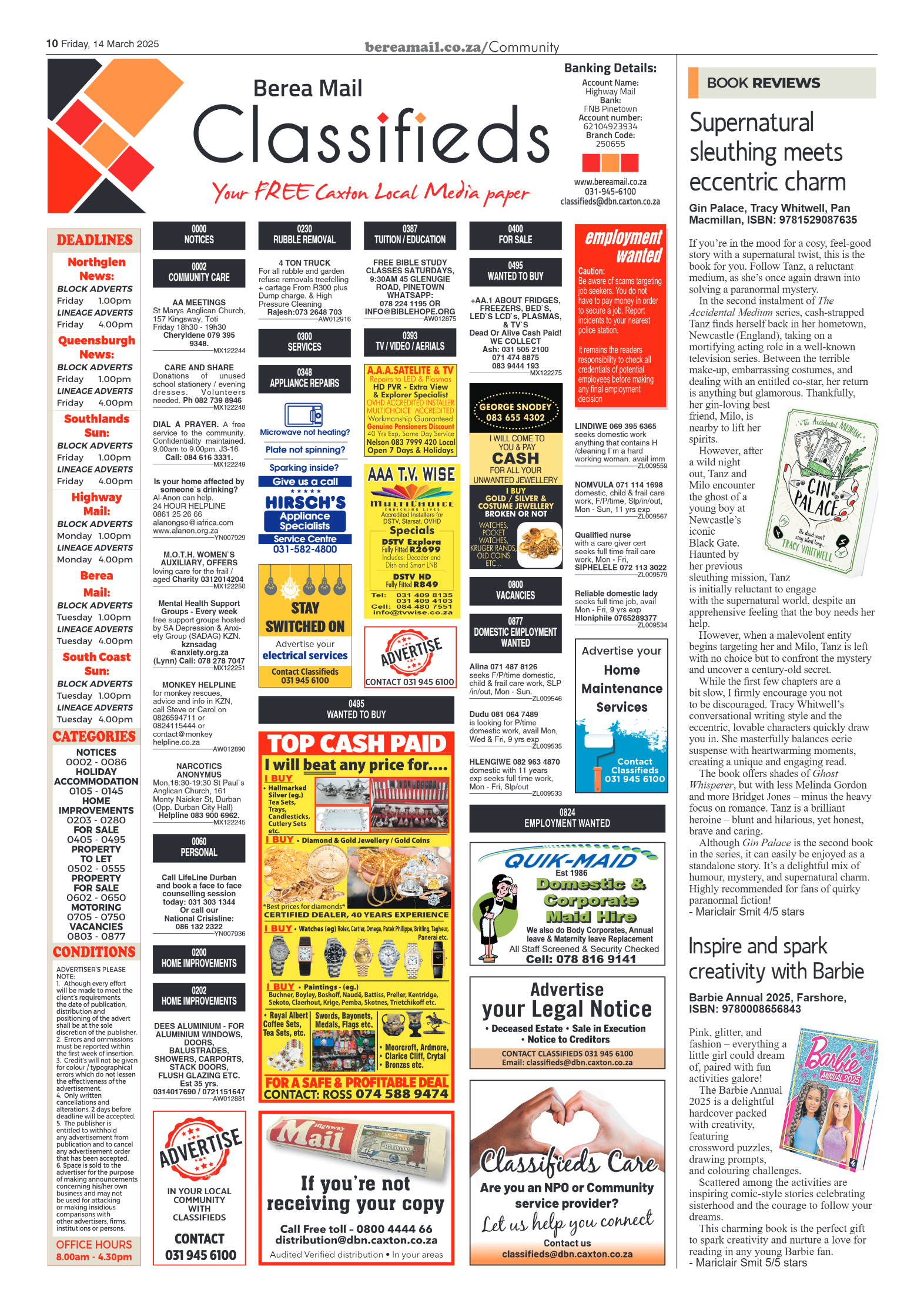 Berea Mail 14 March 2025 page 10