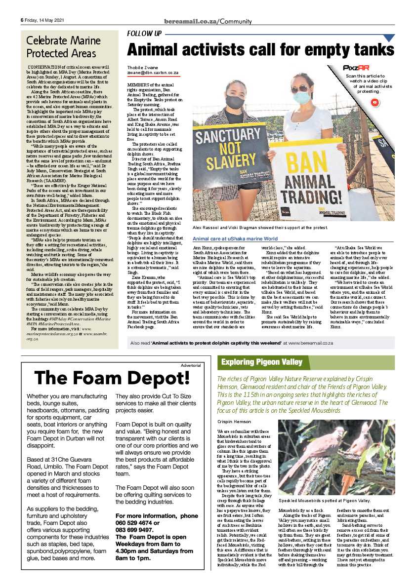 Berea Mail 14 May 2021 page 6