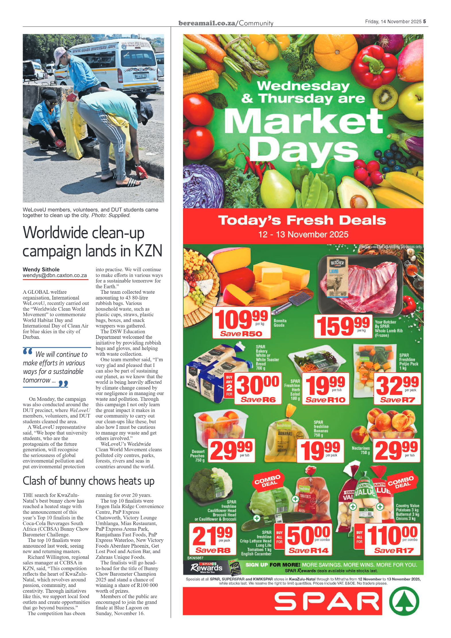 Berea Mail 14 November 2025 page 5