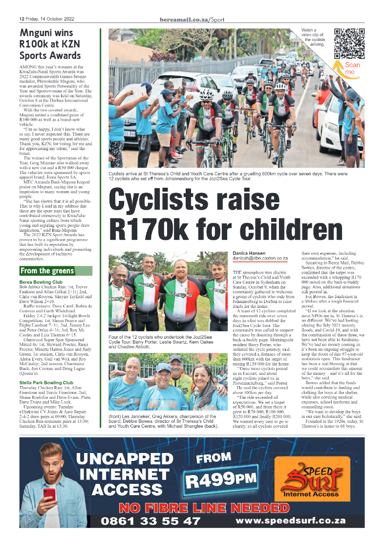 Berea Mail 14 October 2022 page 12