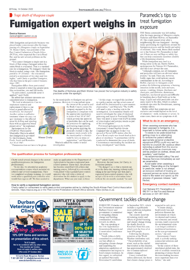 Berea Mail 14 October 2022 page 2