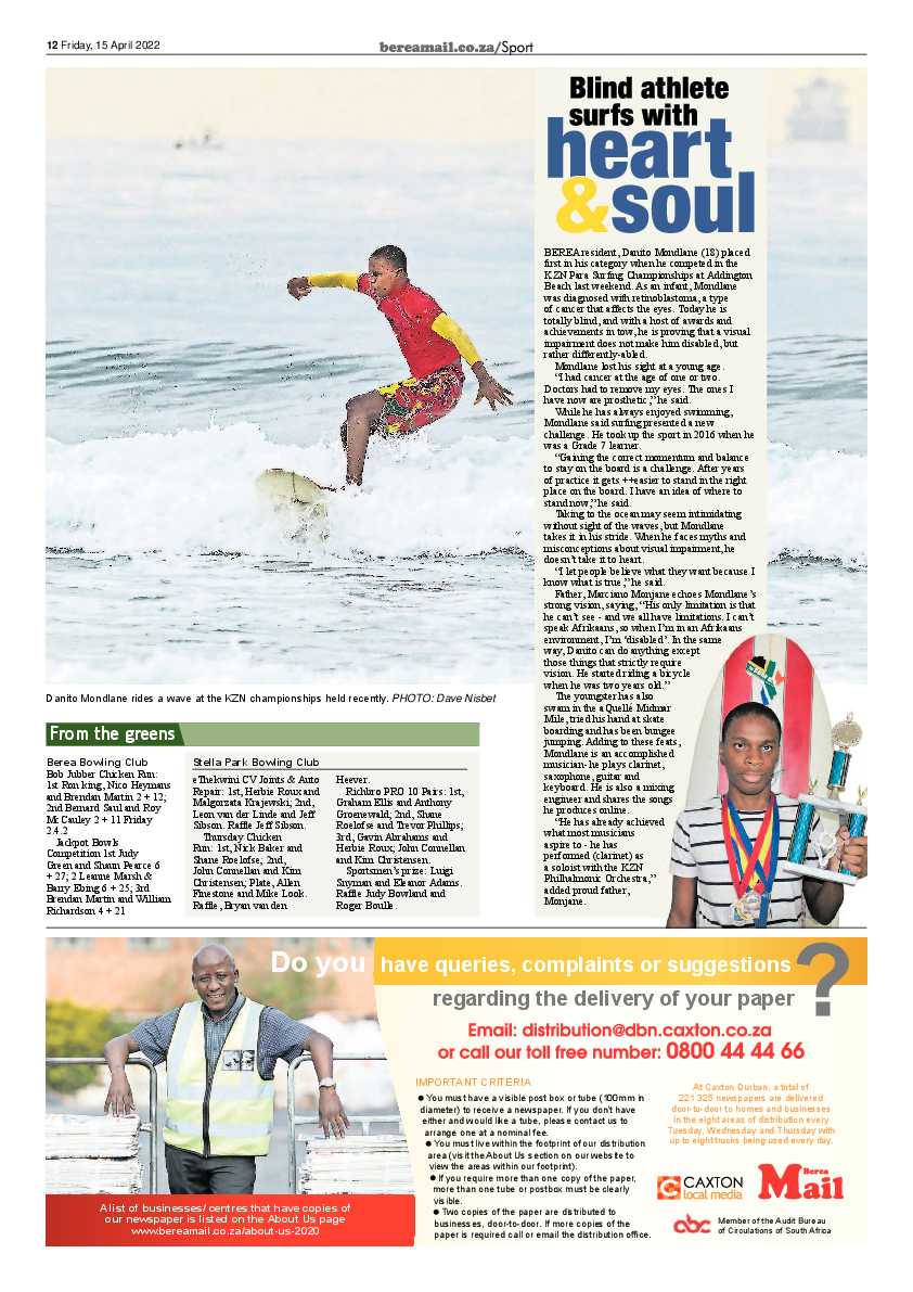 Berea Mail 15 April 2022 page 12