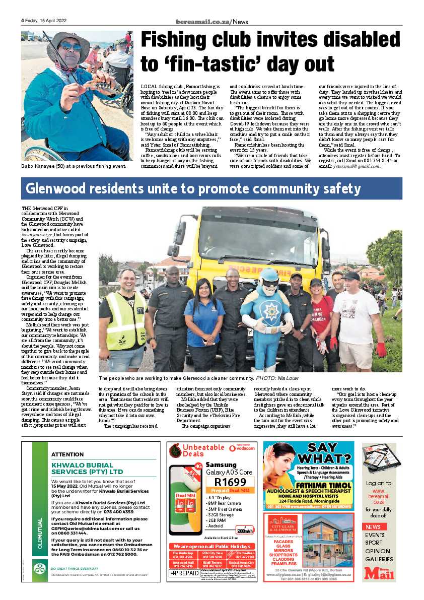 Berea Mail 15 April 2022 page 4