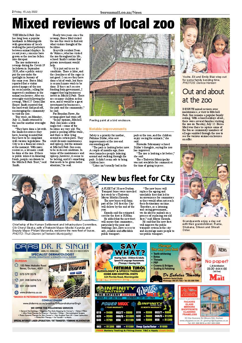 Berea Mail 15 July 2022 page 2