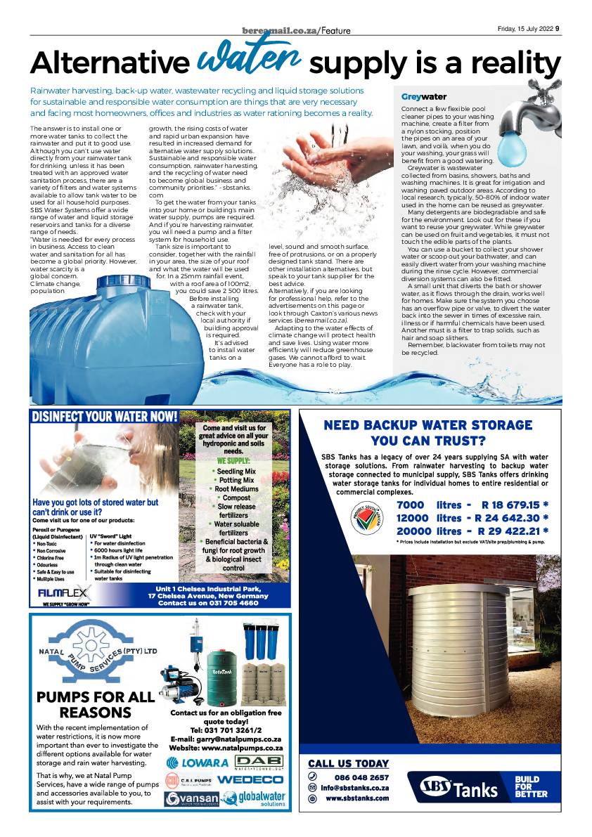 Berea Mail 15 July 2022 page 9