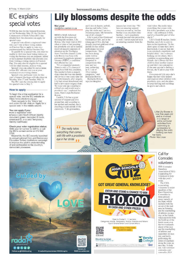 Berea Mail 15 March 2024 page 4