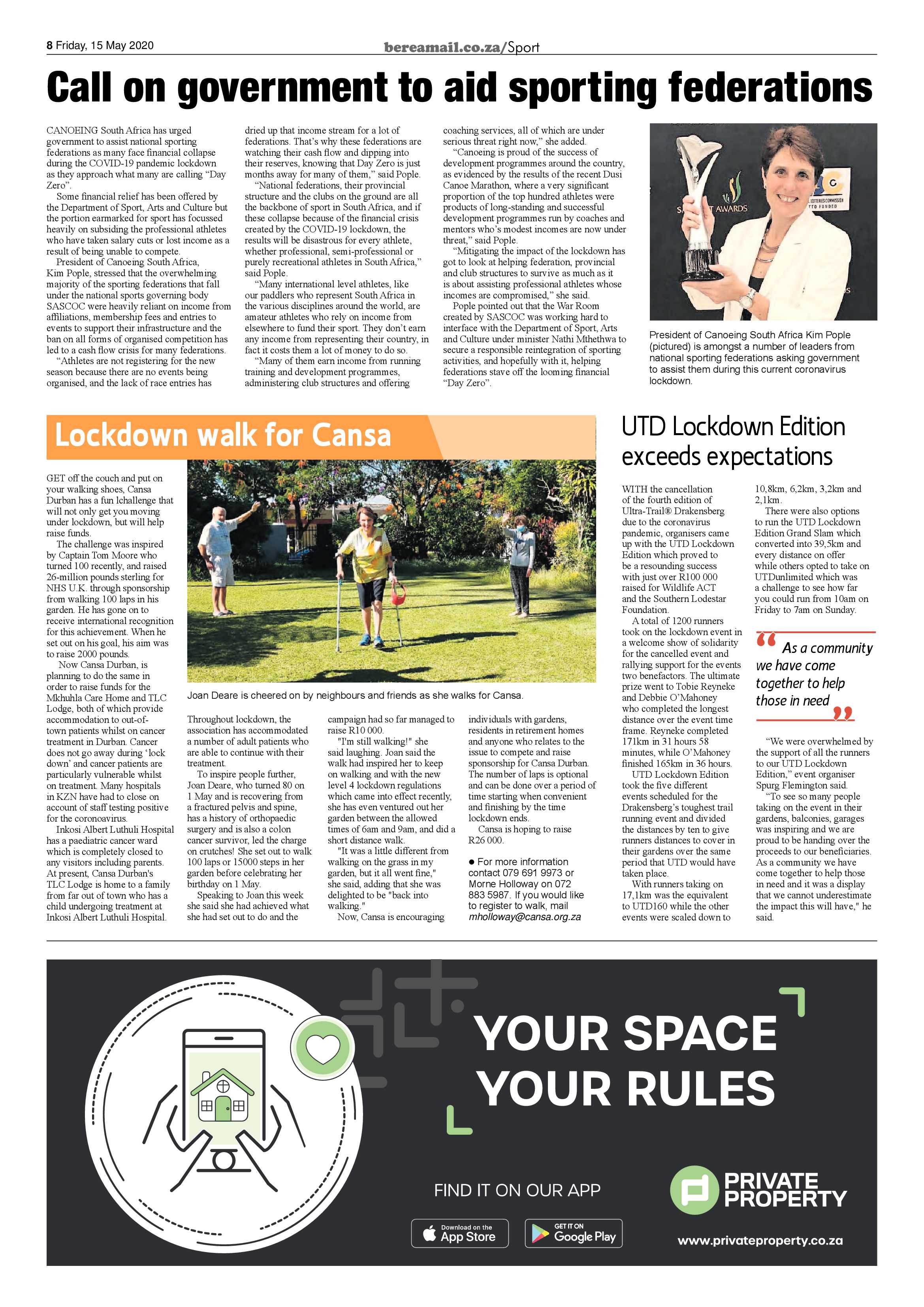 Berea Mail 15 May 2020 page 8