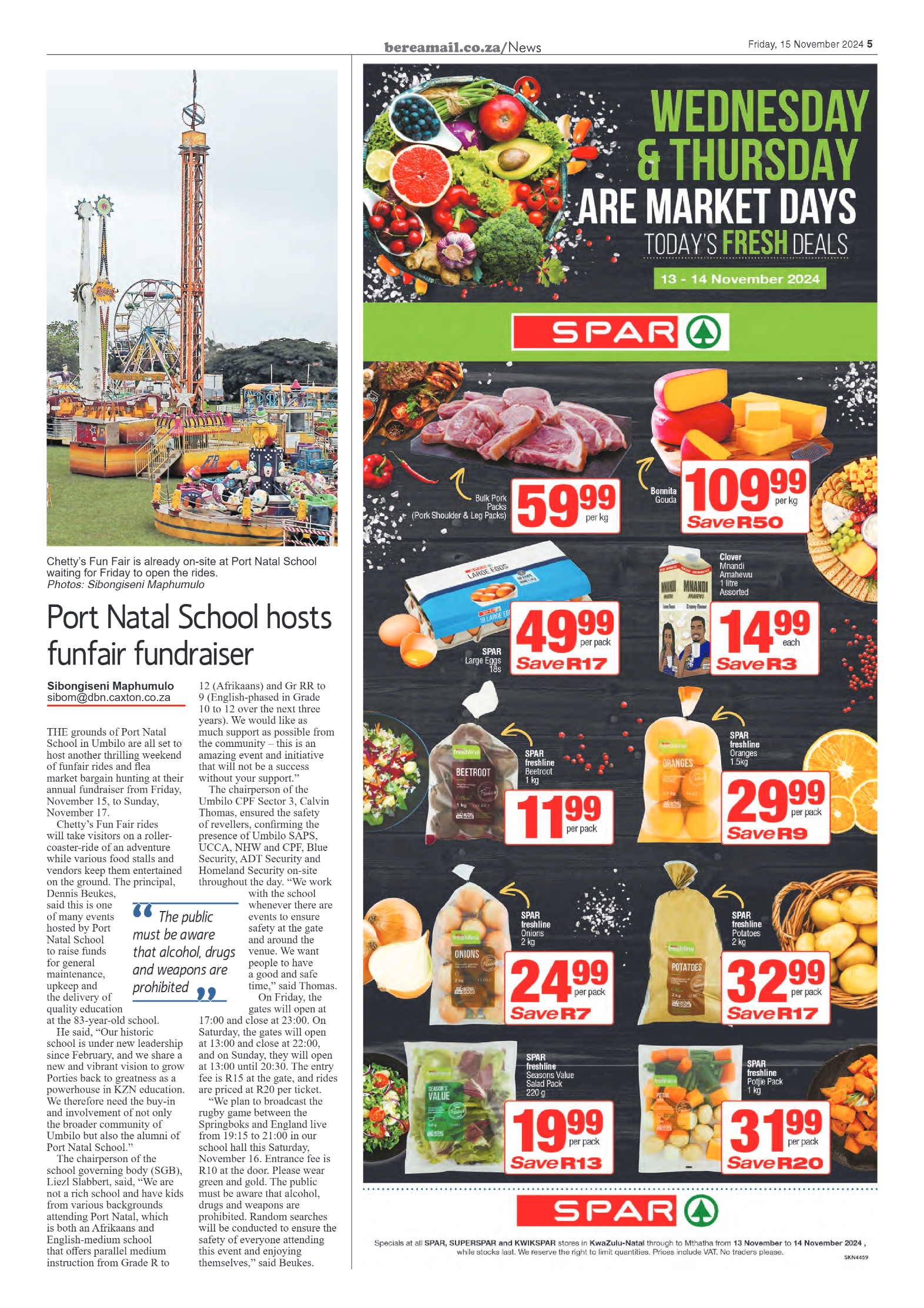 Berea Mail 15 November 2024 page 5