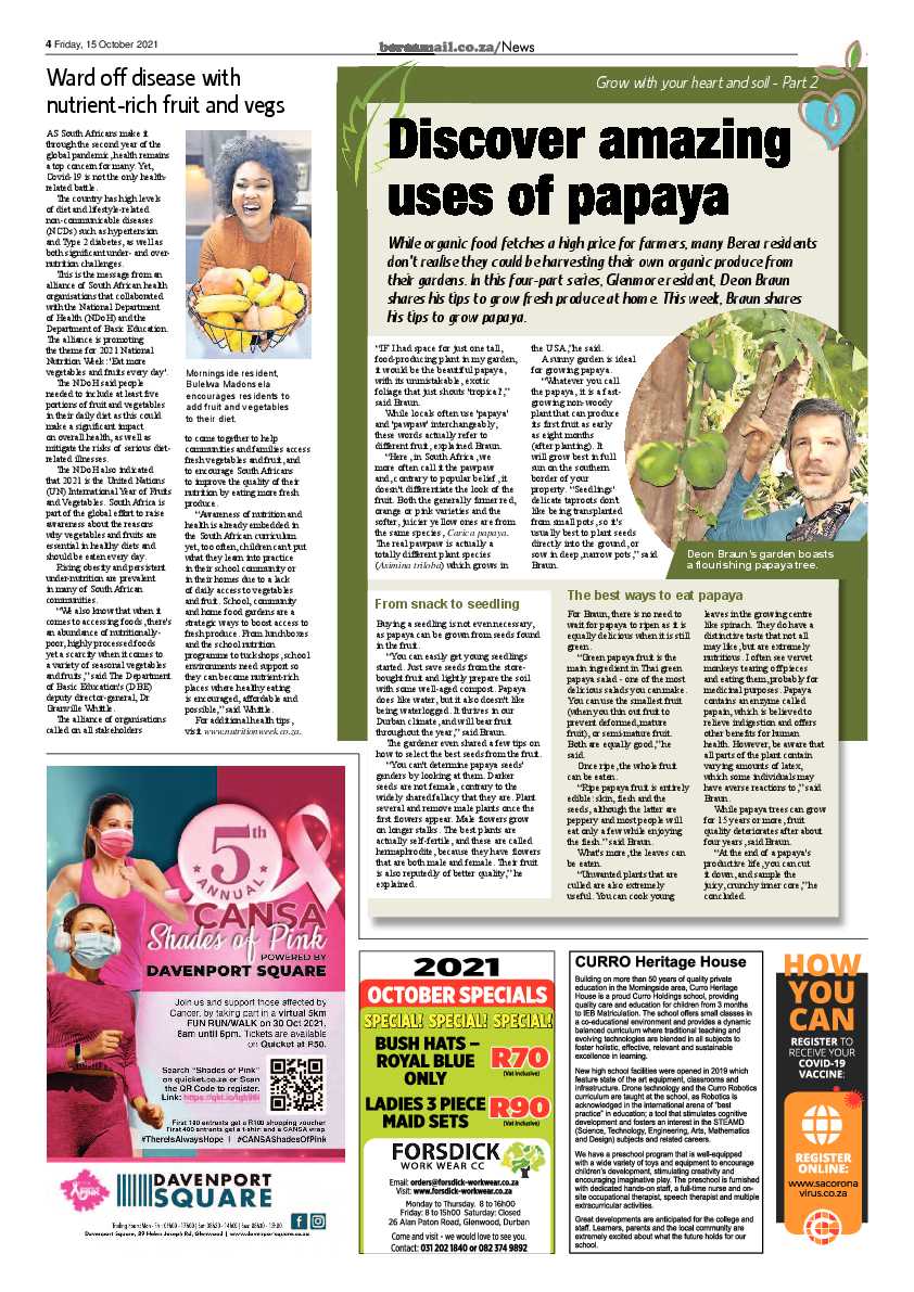 Berea Mail 15 October 2021 page 4