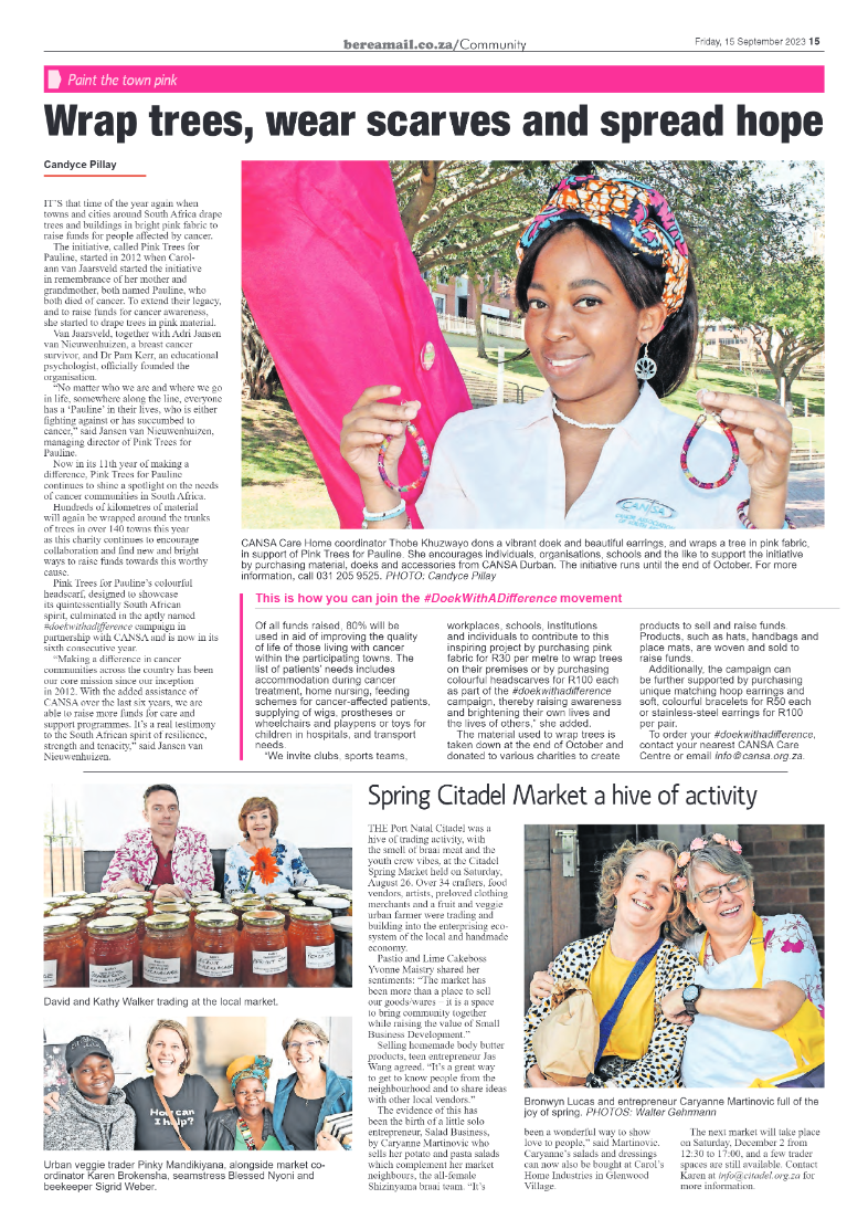 Berea Mail 15 September 2023 page 15