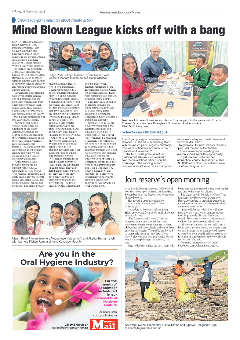 Berea Mail 15 September 2023 page 4