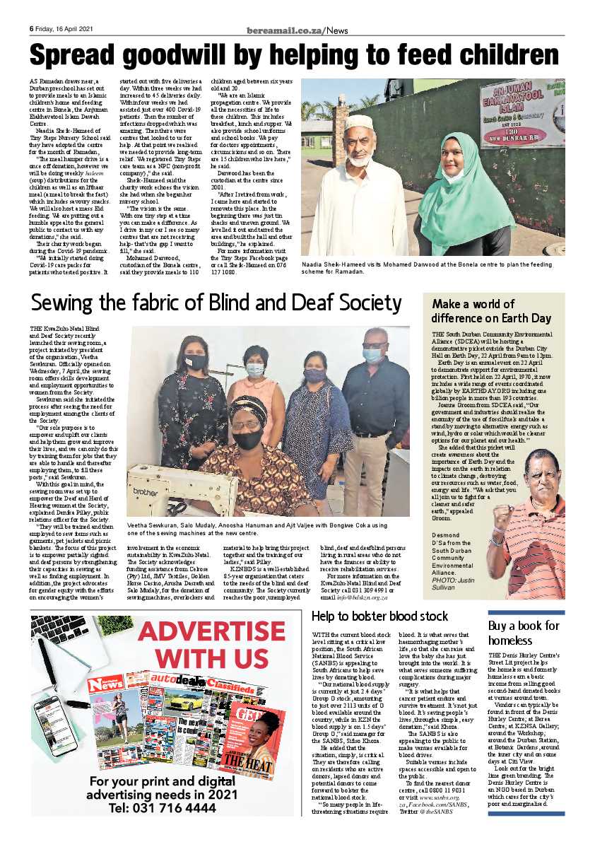 Berea Mail 16 April 2021 page 6