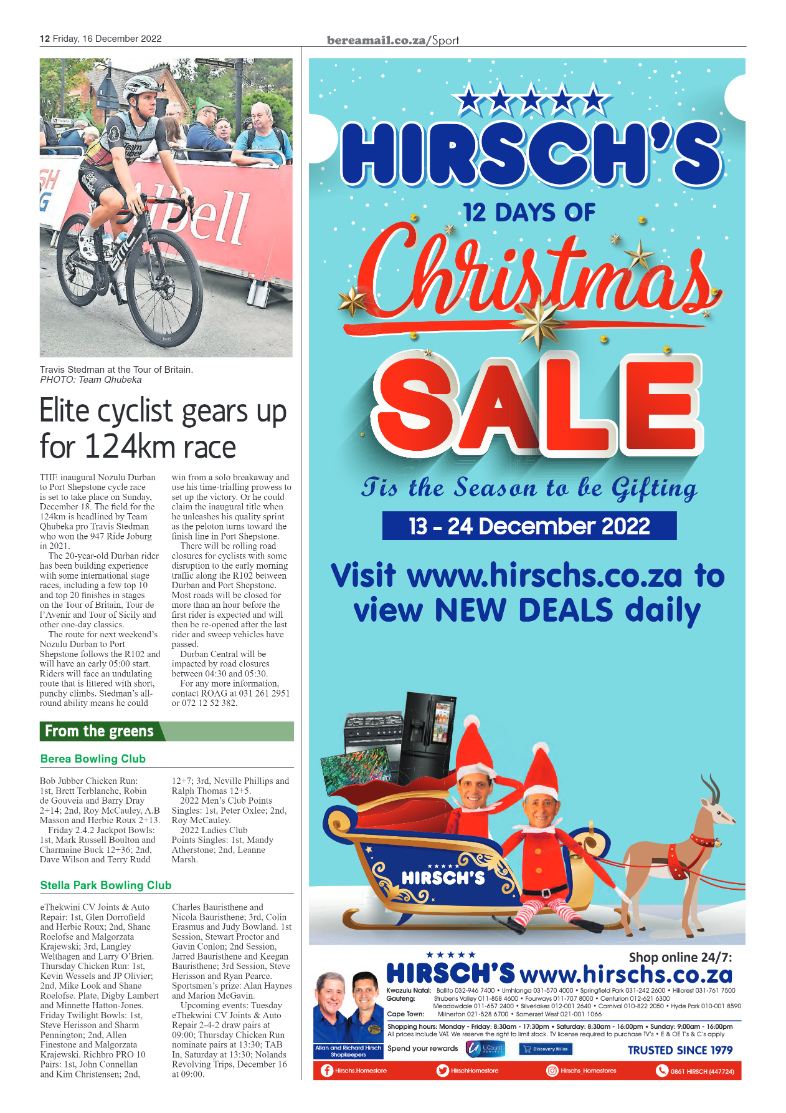 Berea Mail 16 December 2022 page 12