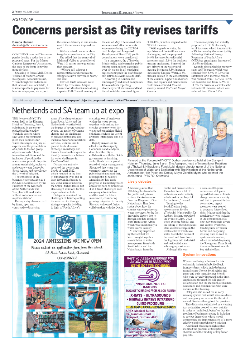 Berea Mail 16 June 2023 page 2