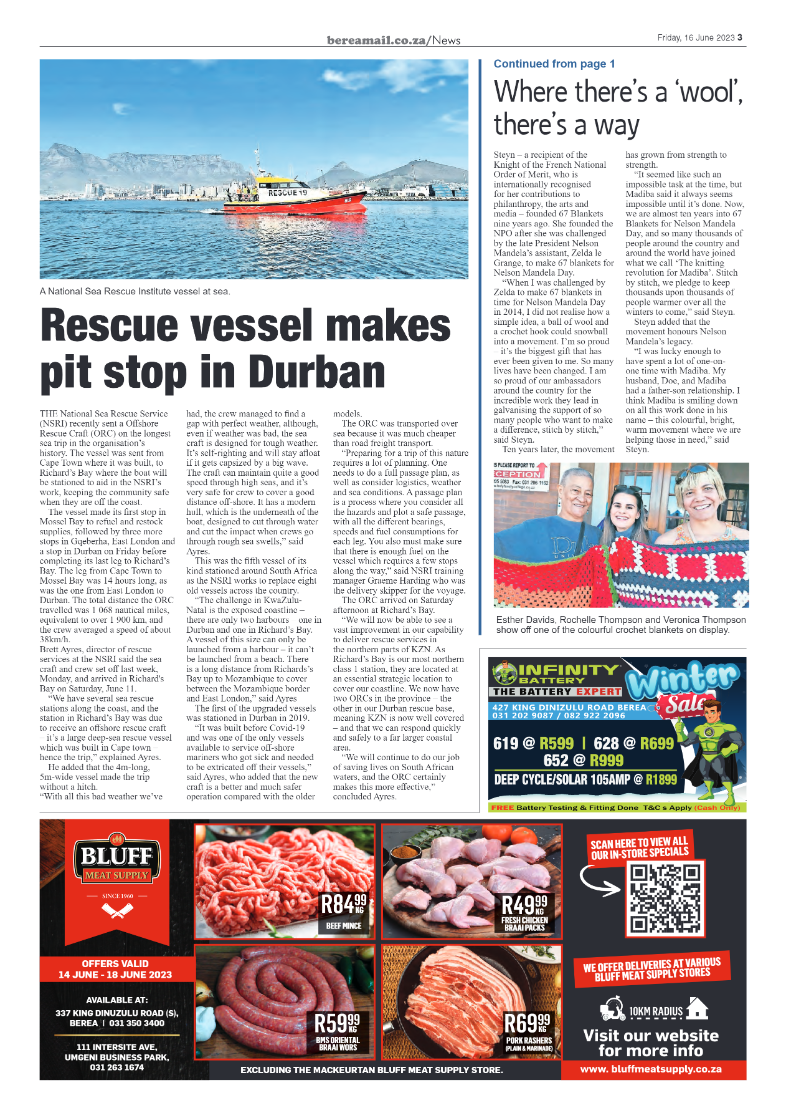 Berea Mail 16 June 2023 page 3