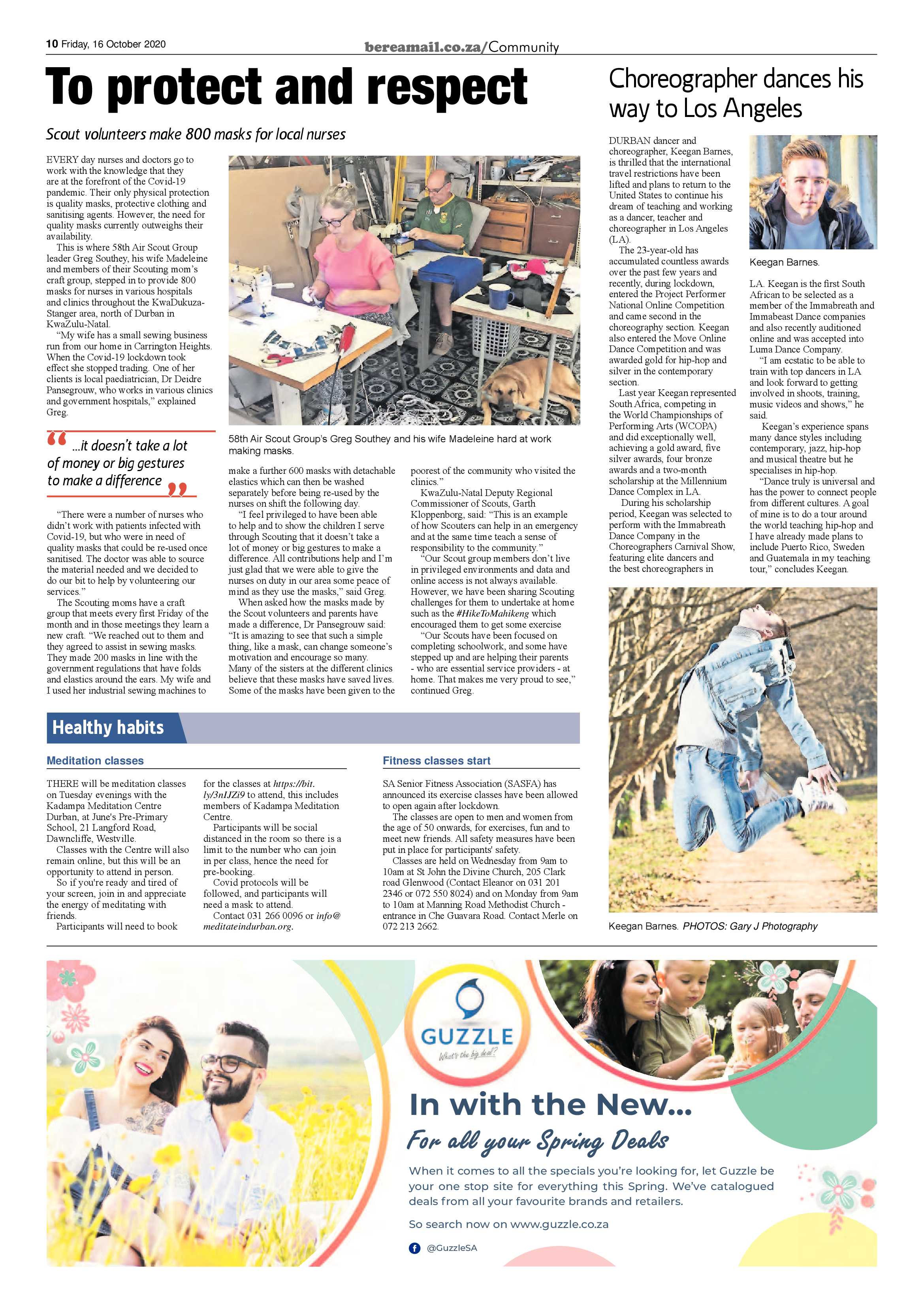 Berea Mail 16 October 2020 page 10
