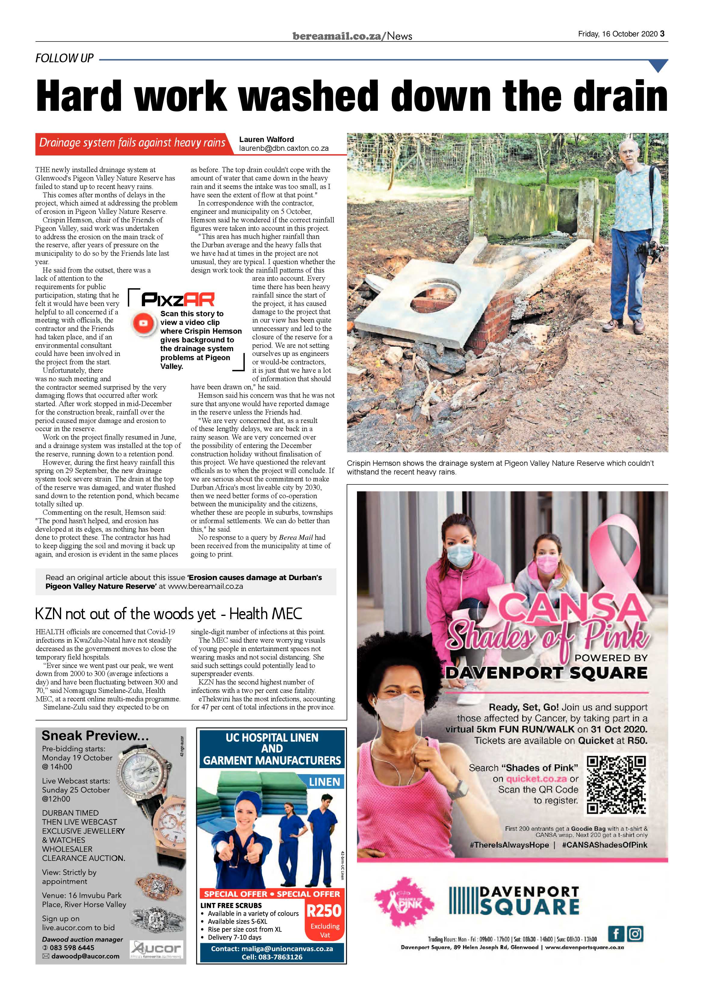 Berea Mail 16 October 2020 page 3