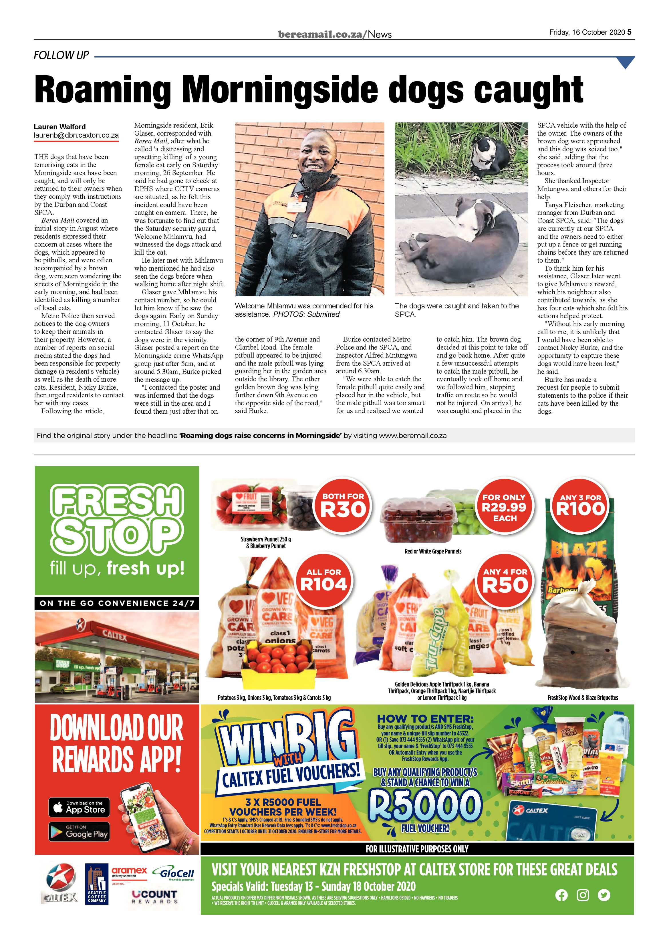 Berea Mail 16 October 2020 page 5