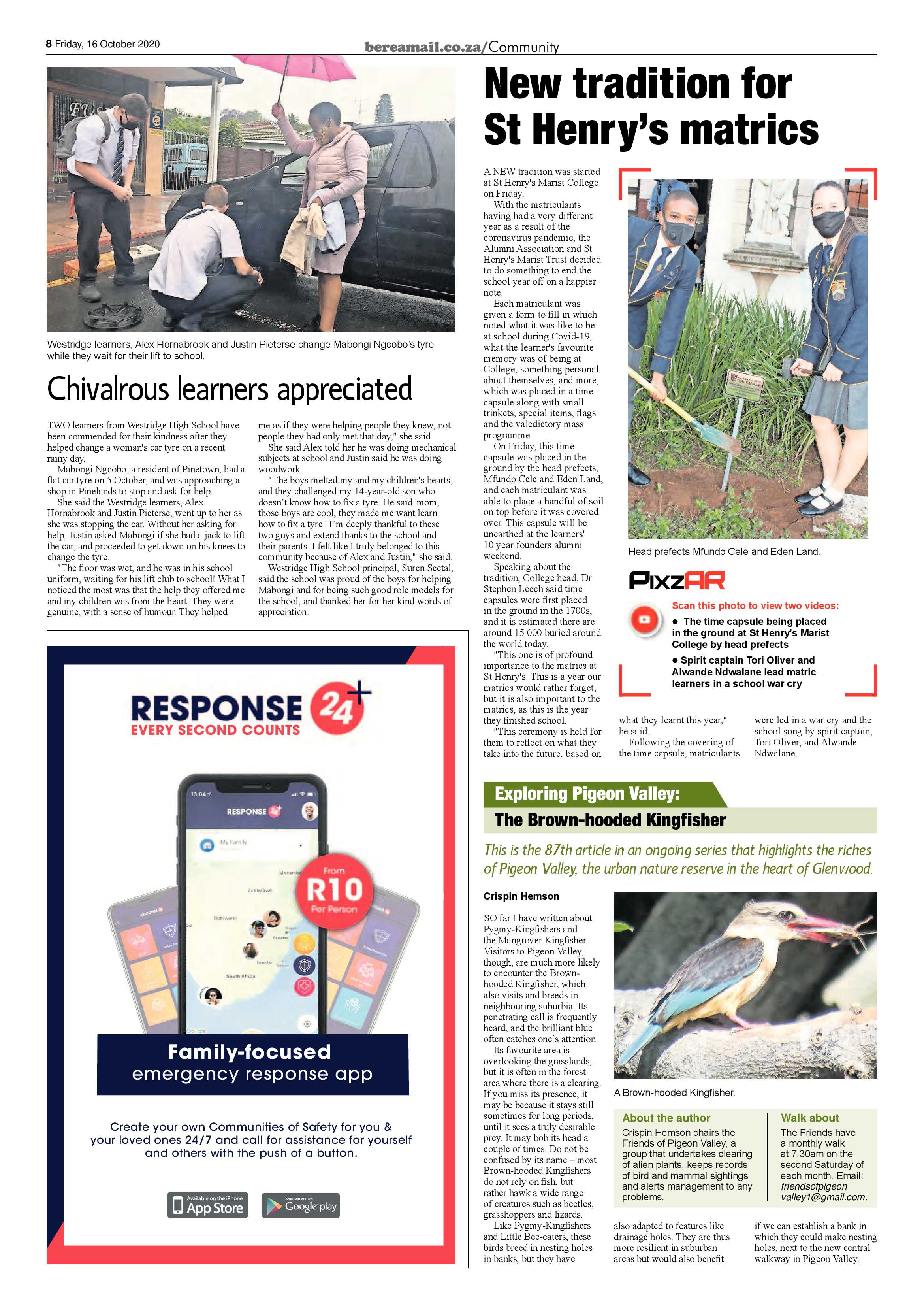 Berea Mail 16 October 2020 page 8