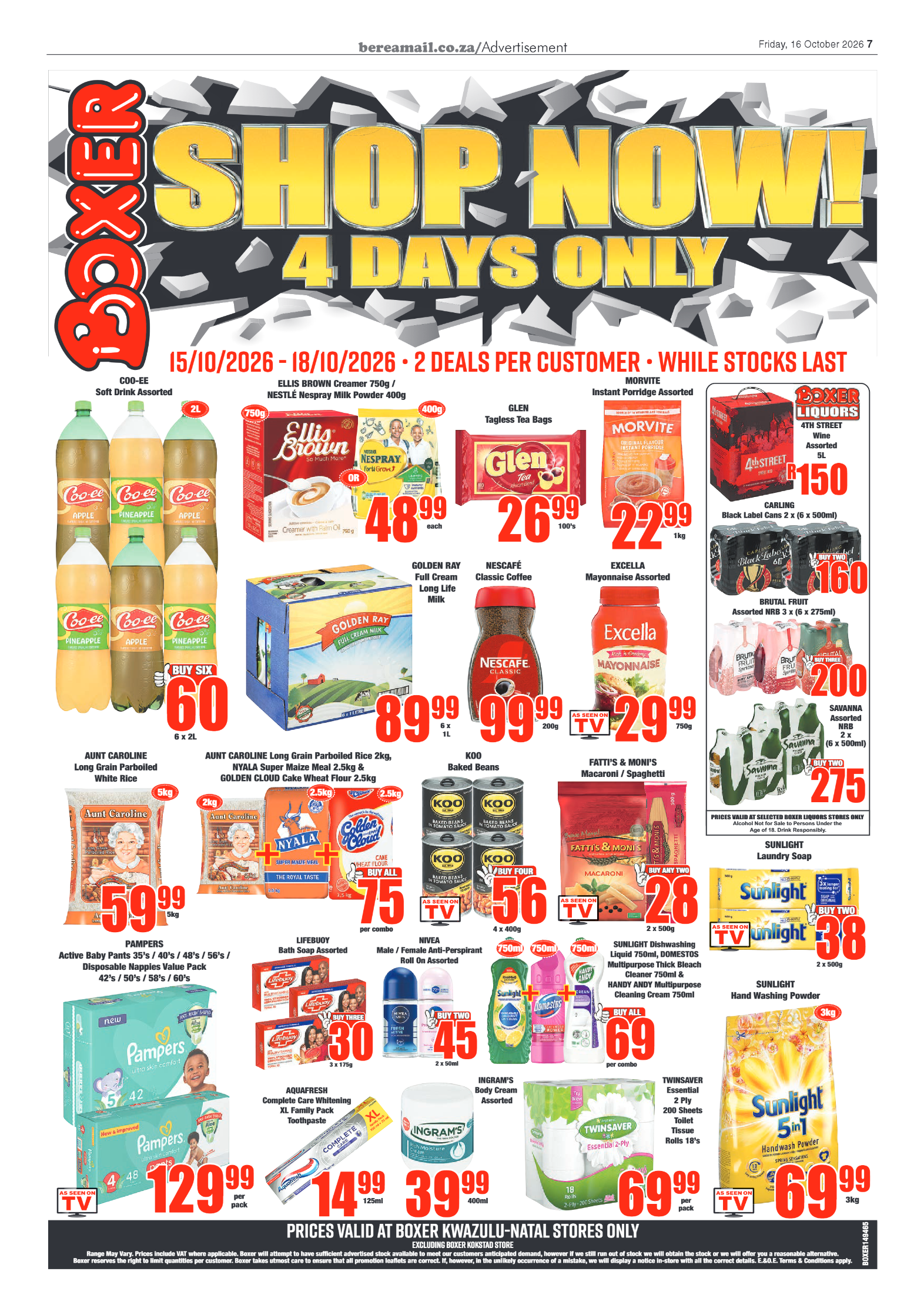 Berea Mail 16 October 2026 page 7