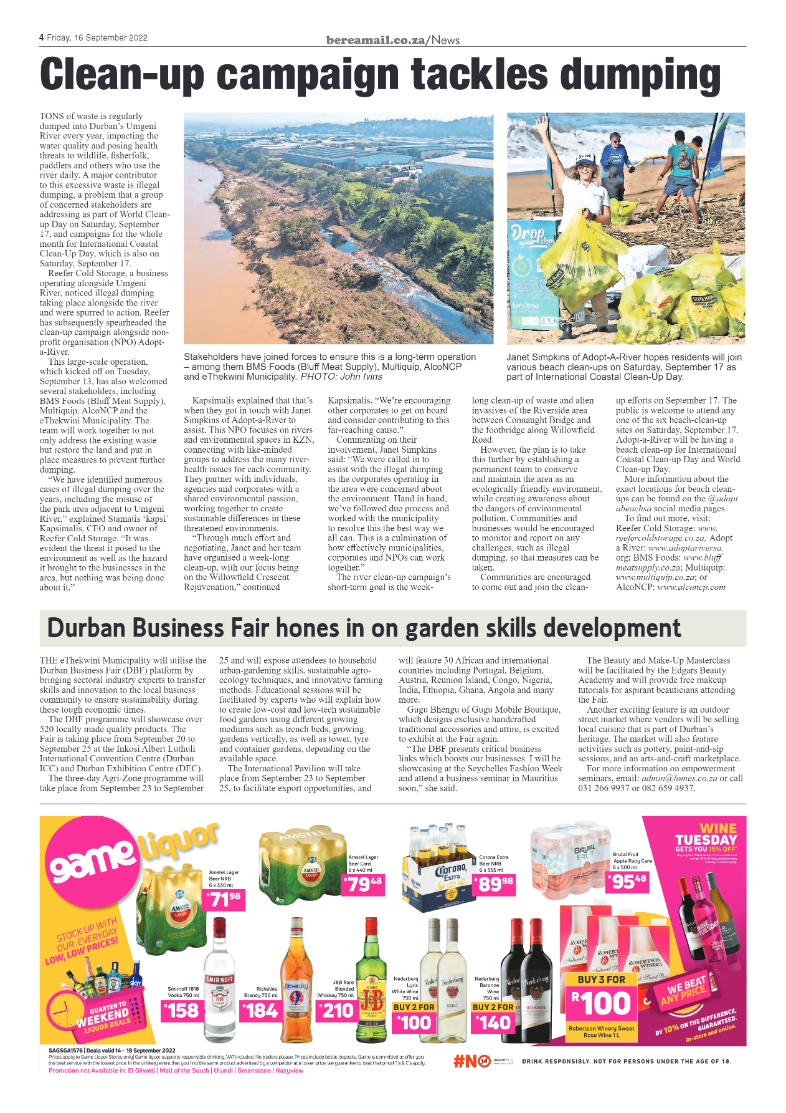Berea Mail 16 September 2022 page 4