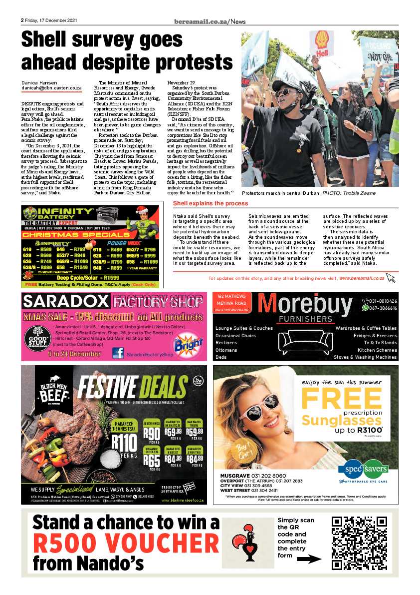 Berea Mail 17 December 2021 page 2