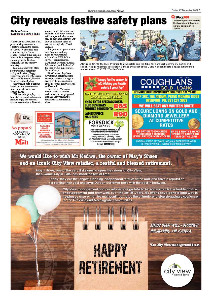 Berea Mail 17 December 2021 page 3
