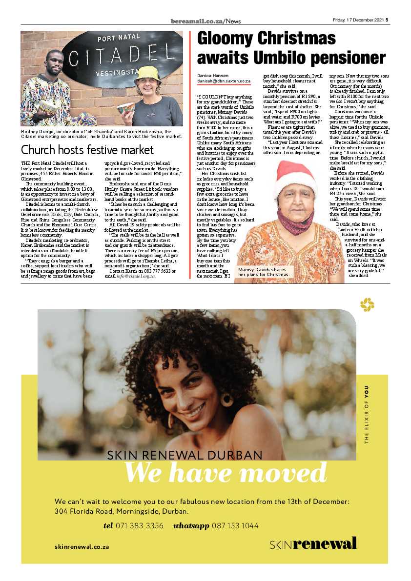 Berea Mail 17 December 2021 page 5