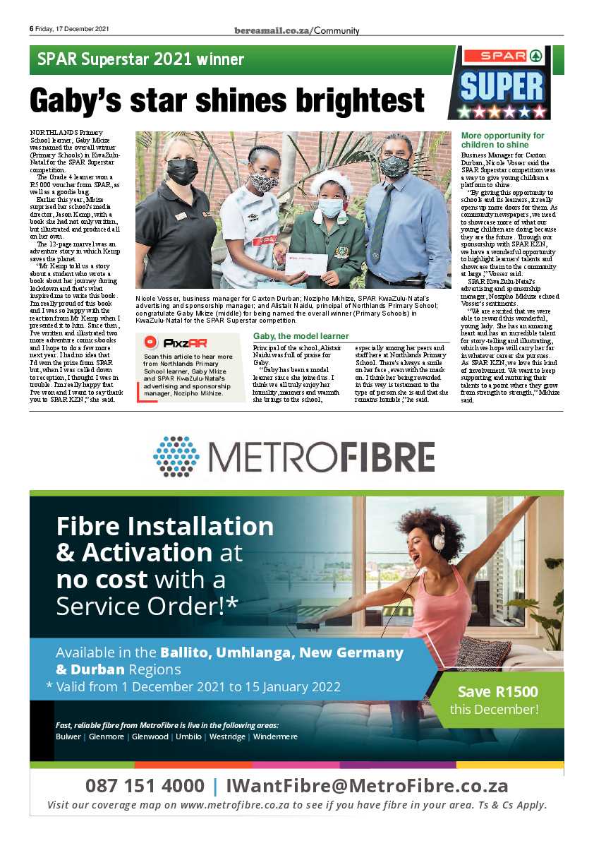 Berea Mail 17 December 2021 page 6