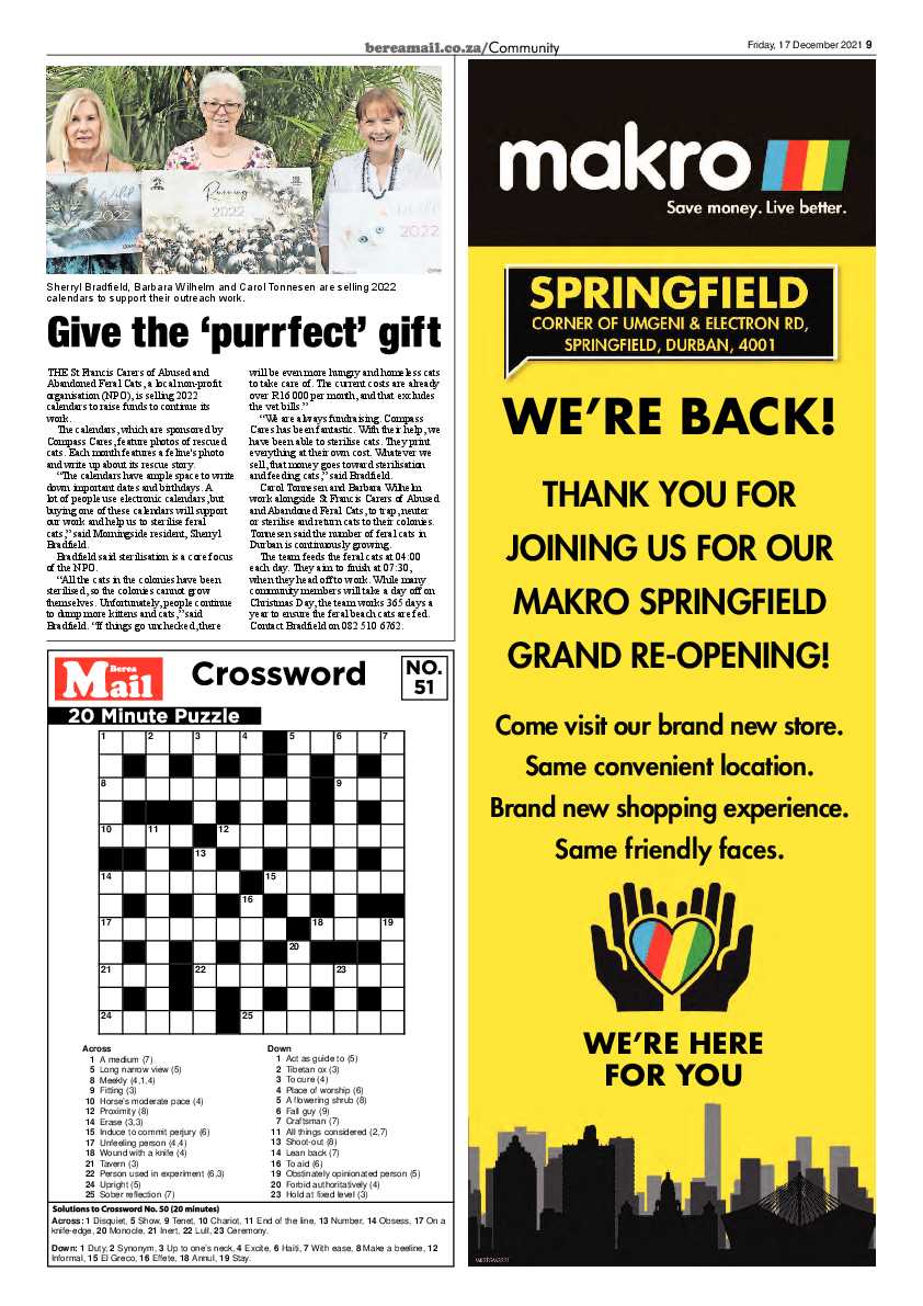 Berea Mail 17 December 2021 page 9