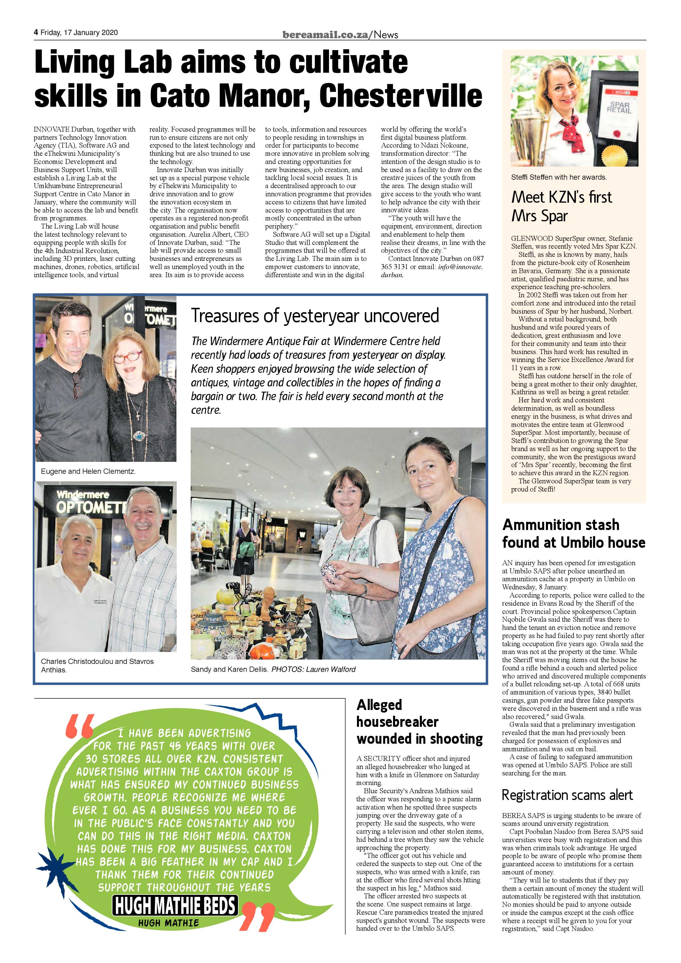 Berea Mail 17 January 2020 page 4