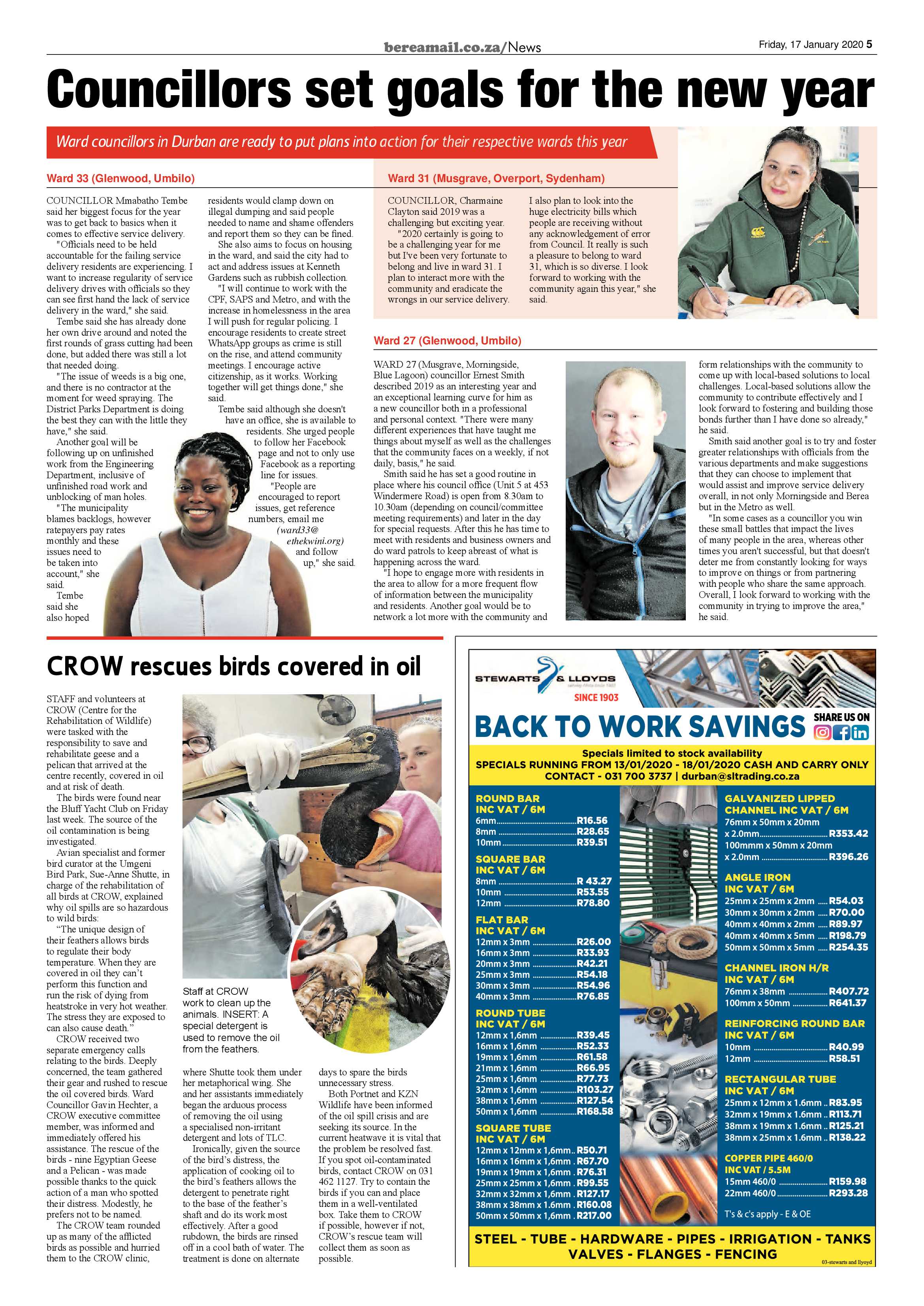 Berea Mail 17 January 2020 page 5