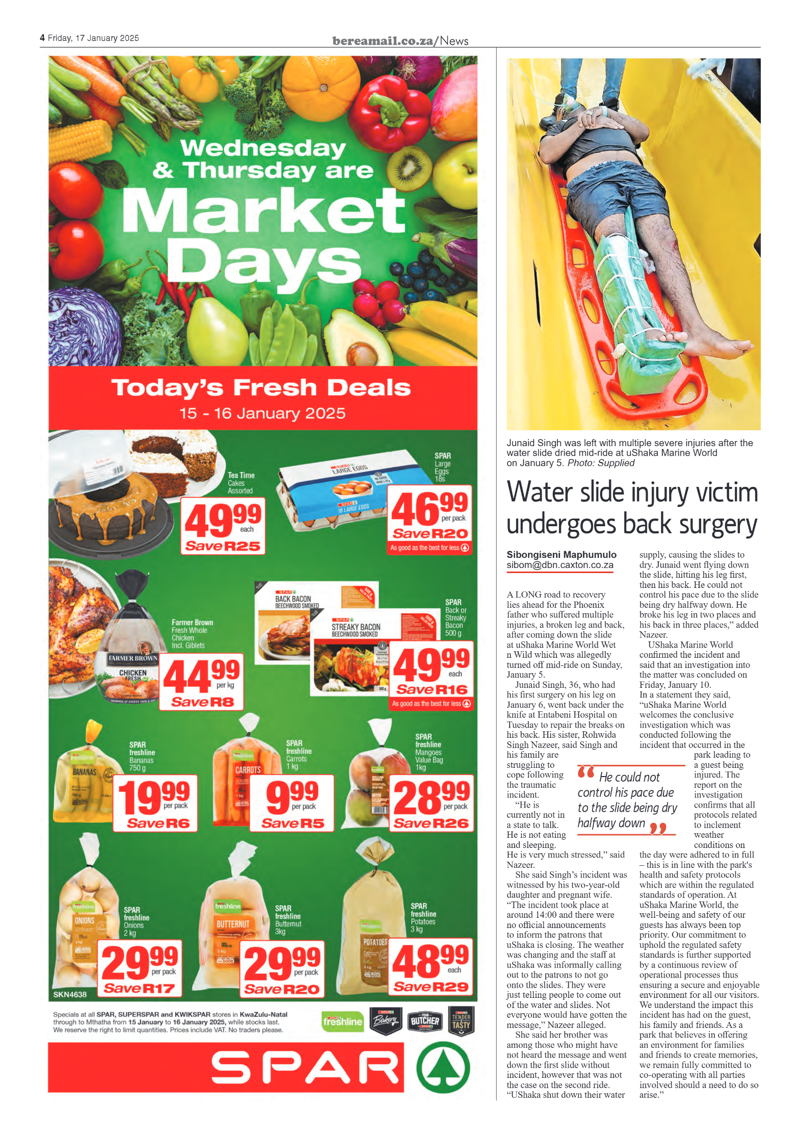 Berea Mail 17 January 2025 page 4