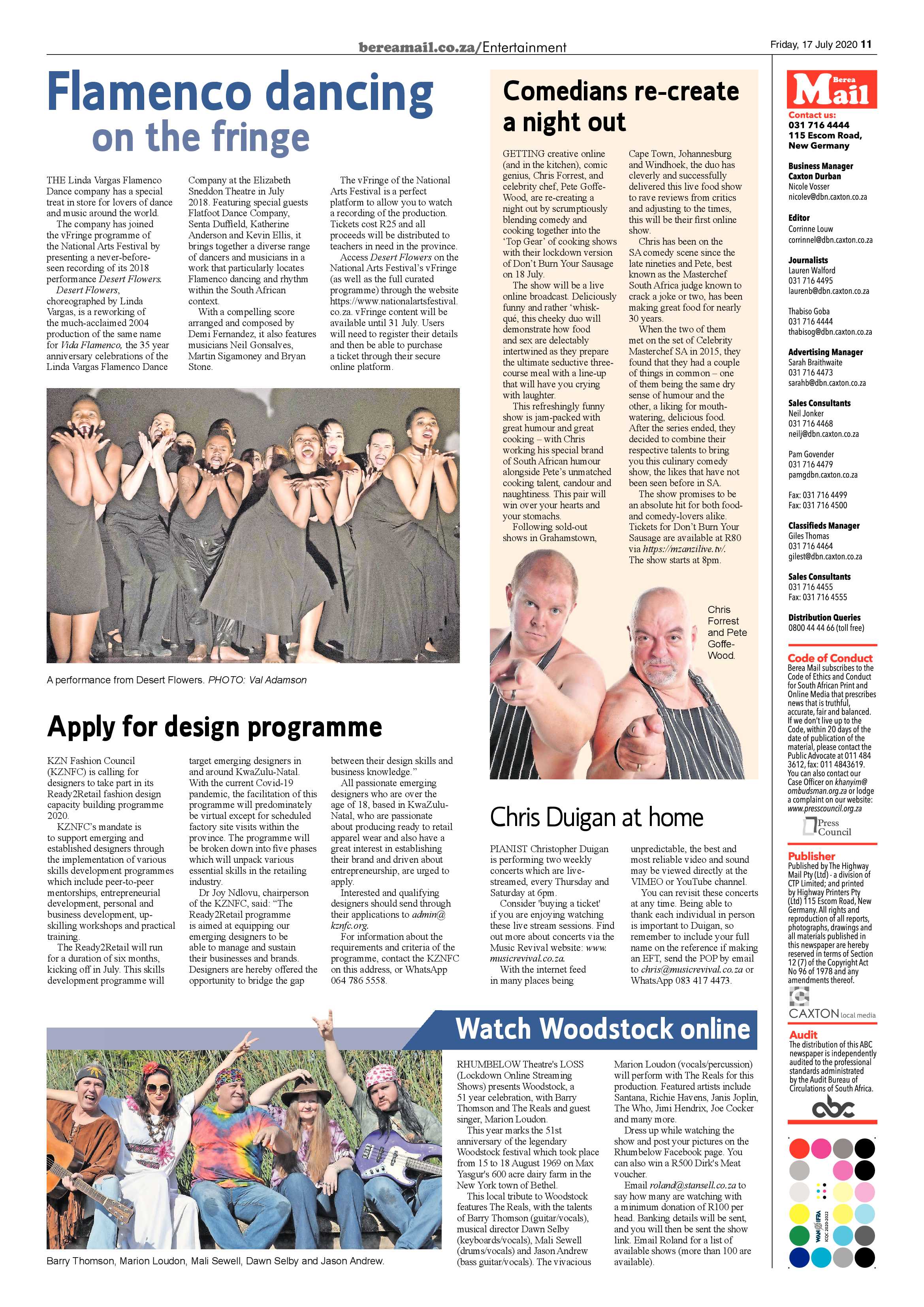 Berea Mail 17 July 2020 page 11