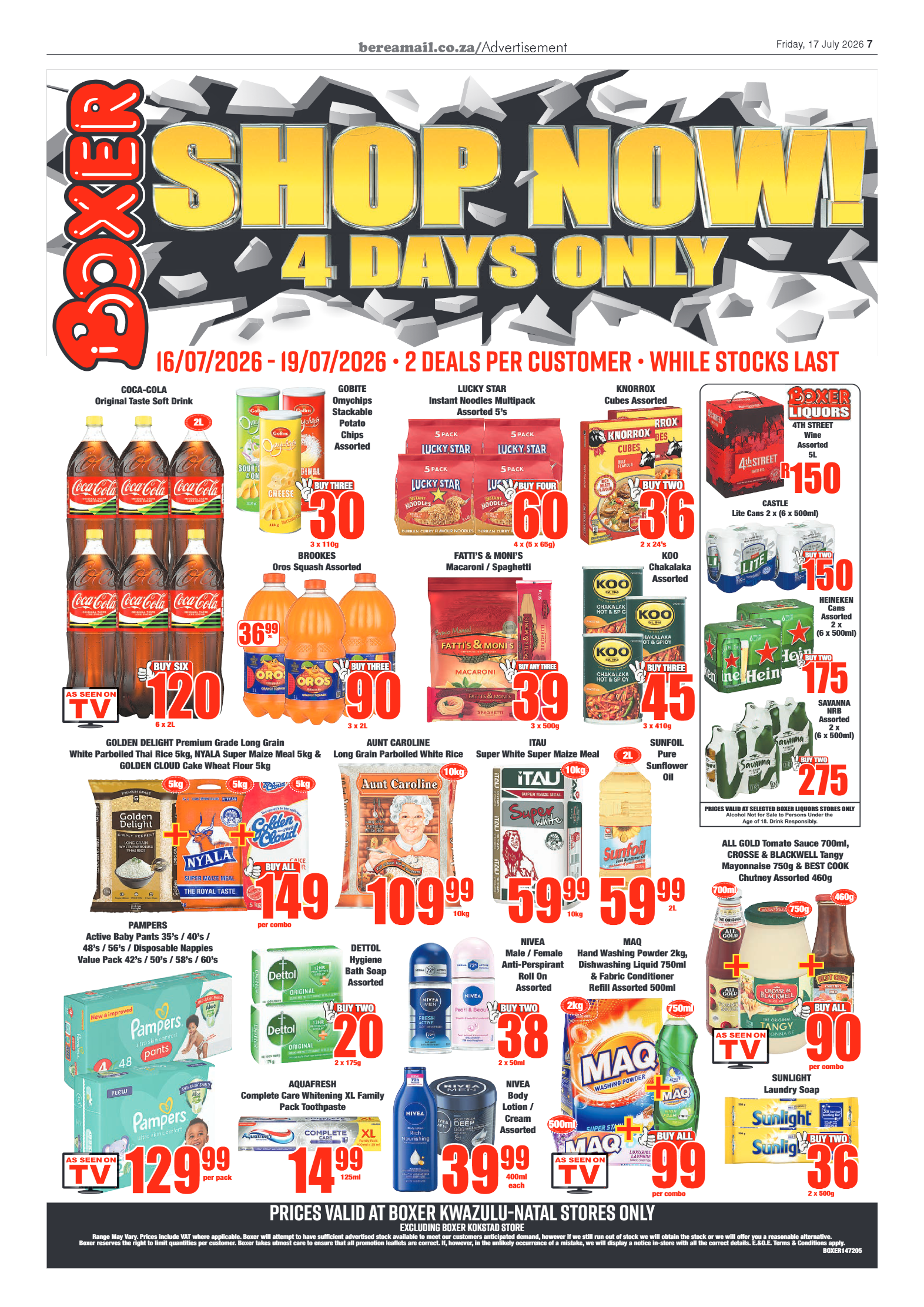 Berea Mail 17 July 2026 page 7