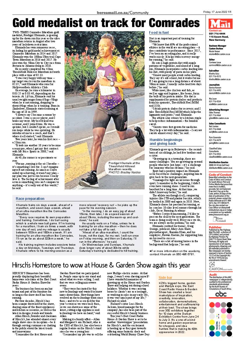 Berea Mail 17 June 2022 page 11