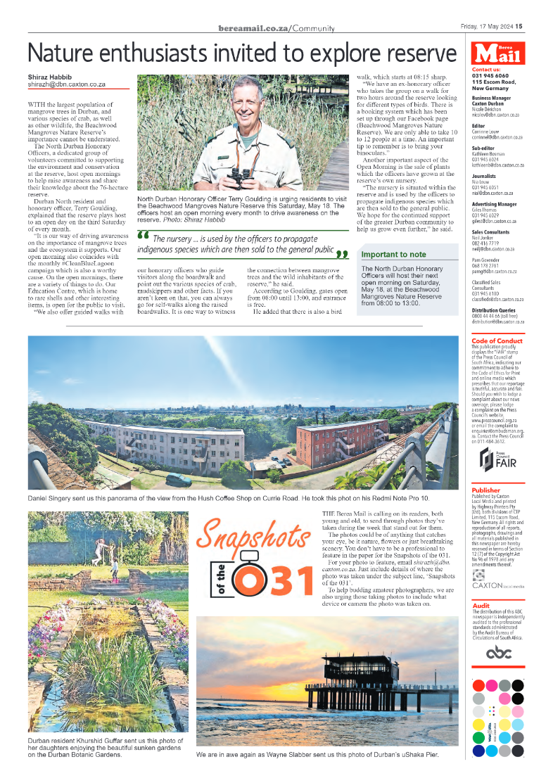 Berea Mail 17 May 2024 page 15