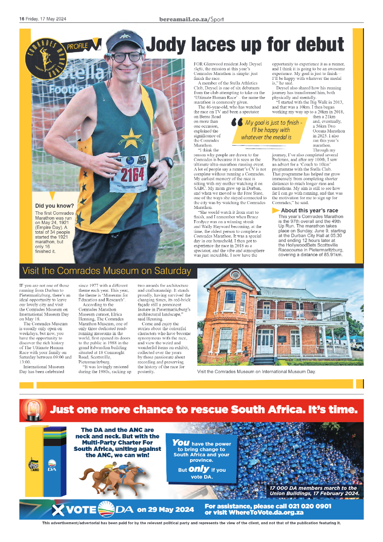 Berea Mail 17 May 2024 page 16