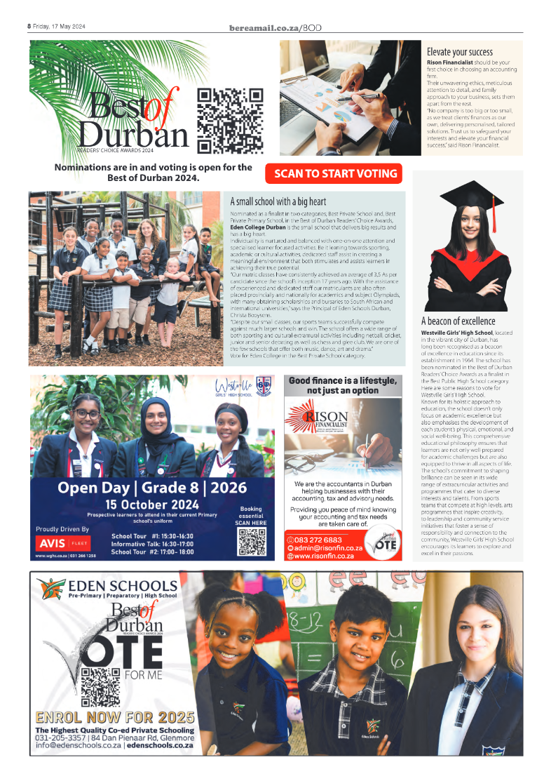 Berea Mail 17 May 2024 page 8